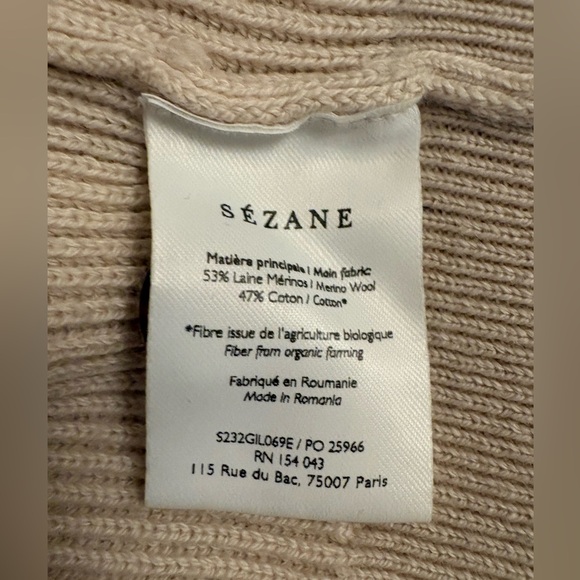 Sonnie Cardigan Sweater from Sézane. Size XL/L - Picture 5 of 5